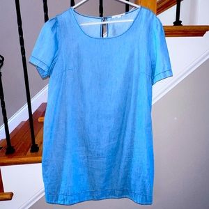 Rebellion Blue Jean Dress - Size Large